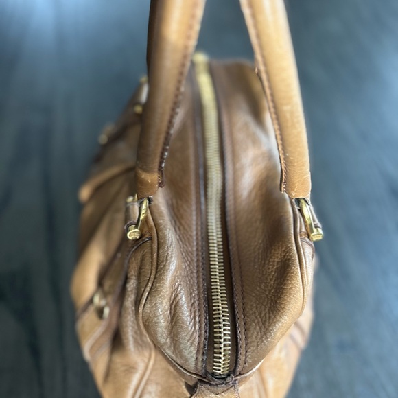 Burberry Vintage Brown Leather Handbag - Picture 5 of 16